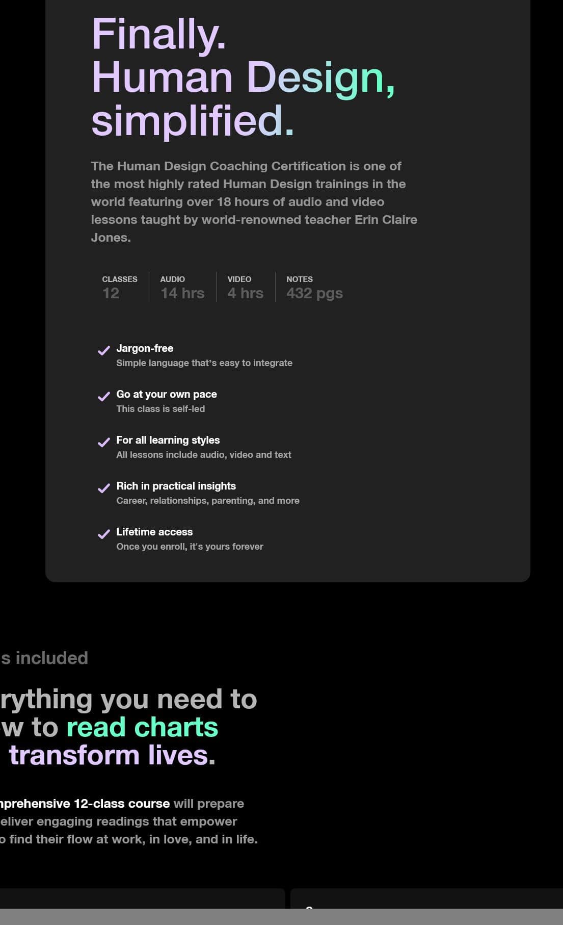 human design coaching certification by erin claire jones