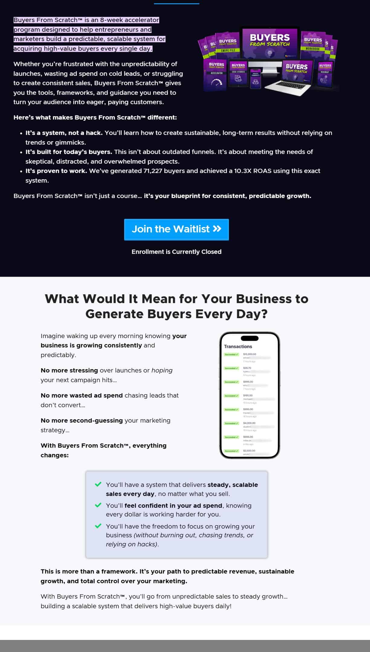 buyers from scratch + leads on demand by ryan deiss digitalmarketer