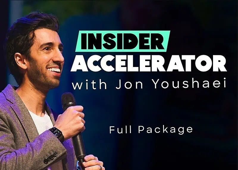 insider accelerator full package by jon youshaei