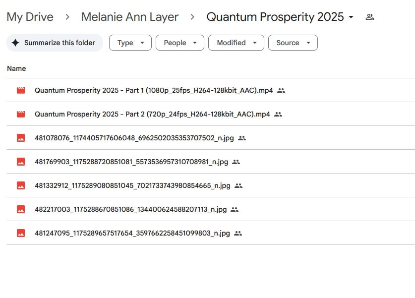 quantum prosperity 2025 by melanie ann layer