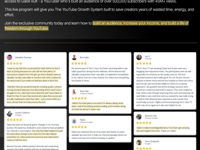 the 5 hour youtuber by gabe bult