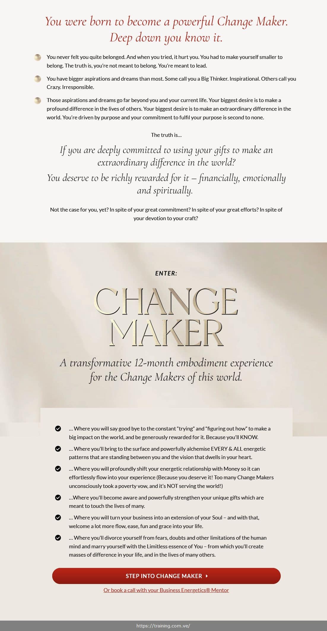 change maker by lenka lutonska