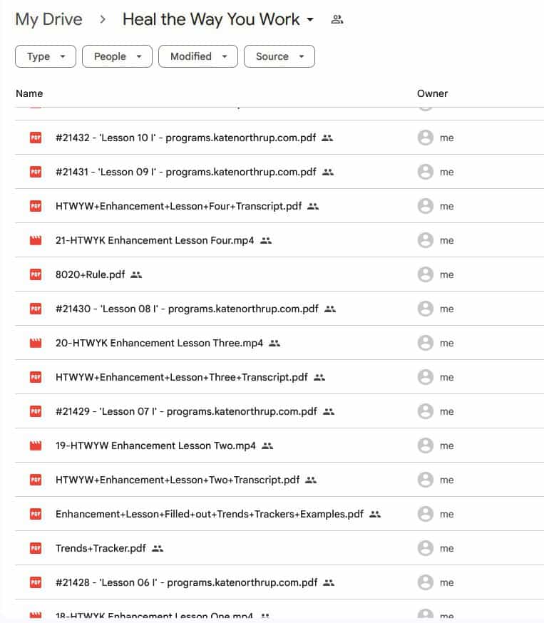 heal the way you work by kate northrup