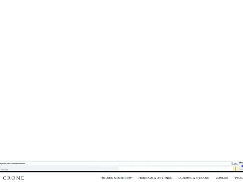 mastermind 7 spring 2025 by peter crone