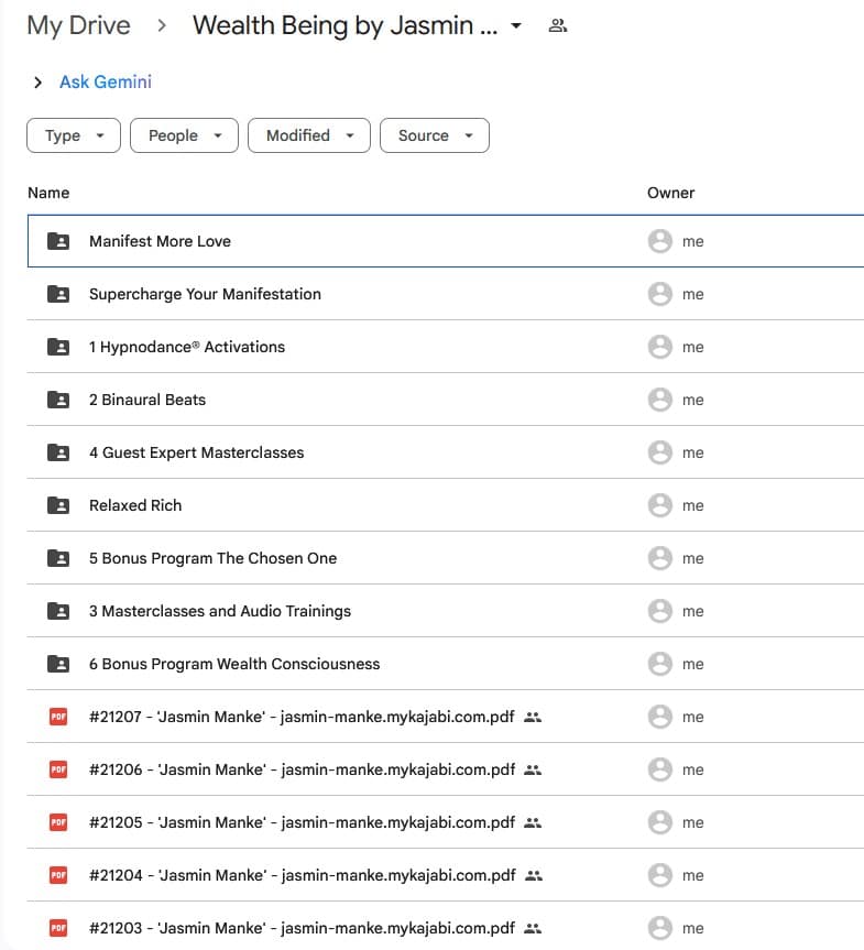 wealth being by jasmin manke