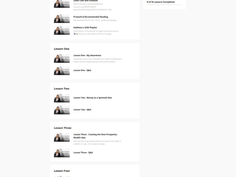 wealth from within 2025 by kathleen cameron