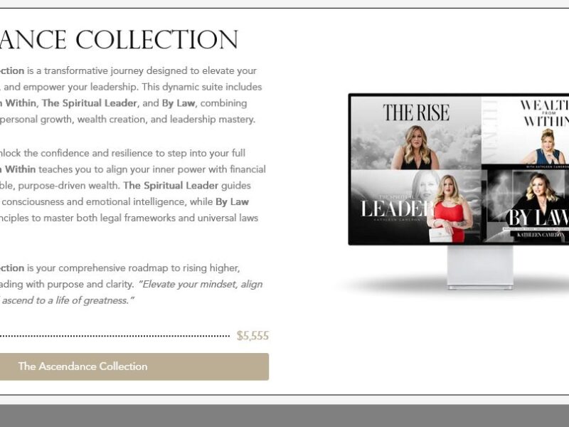 ascendance collection by kathleen cameron