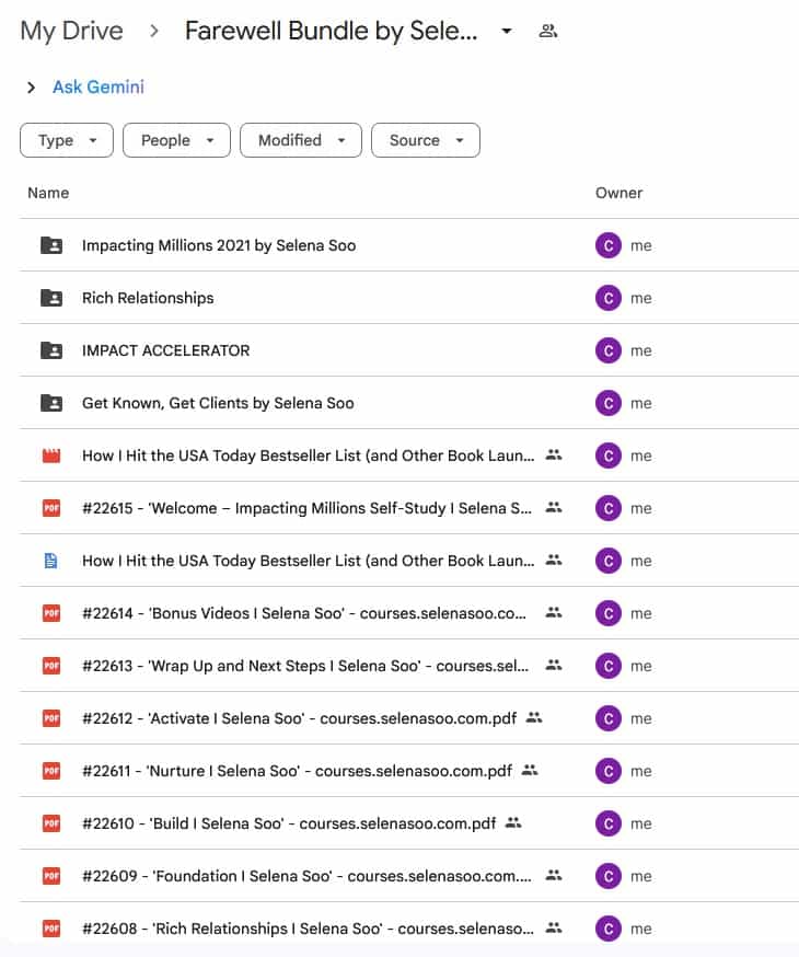 farewell bundle by selena soo