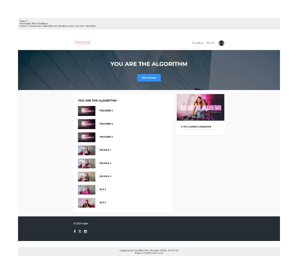 you are the algorithm by stephanie anne hughson download