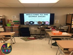 donut classroom transformation slides for TV
