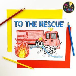 firefighter classroom transformation coloring page