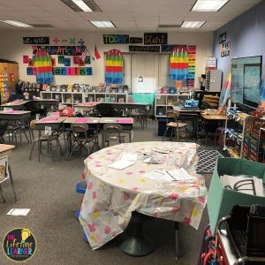 ice cream classroom transformation room decorated