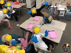 veterinarian classroom transformation students working