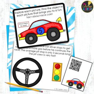 race car fast finisher activity