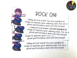 rock star admission ticket