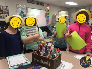 safari day students working