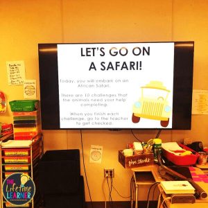 safari slides for TV