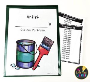artist classroom transformation folders