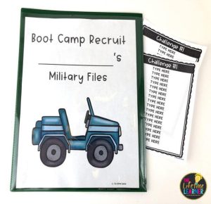 boot camp classroom transformation folder