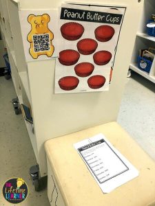 candy shop classroom transformation peanut butter cup poster