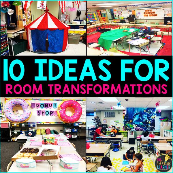 classroom transformation ideas