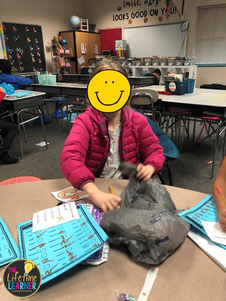 grocery store classroom transformation kid working