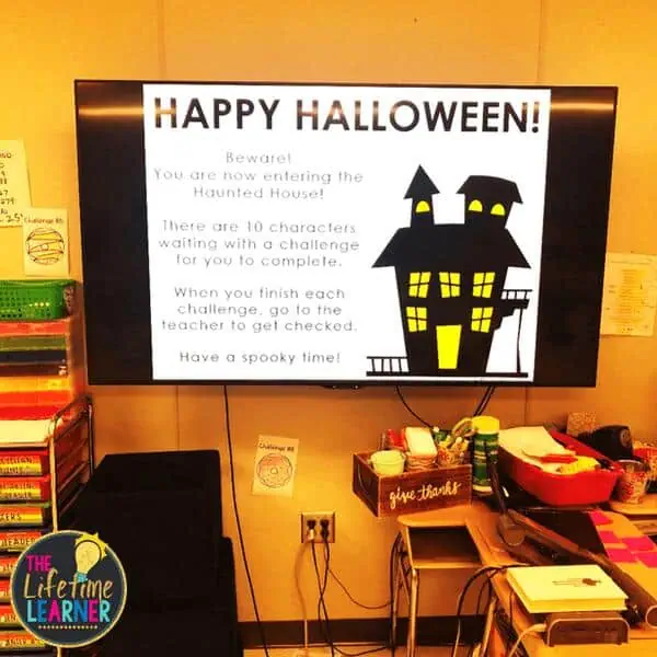 halloween slides for TV