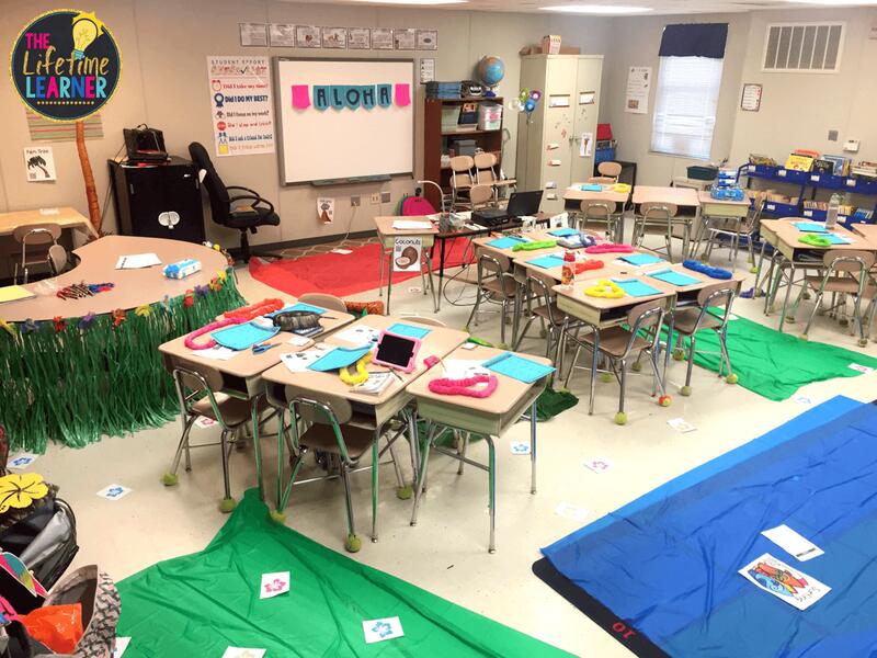 hawaii classroom transformation room set up