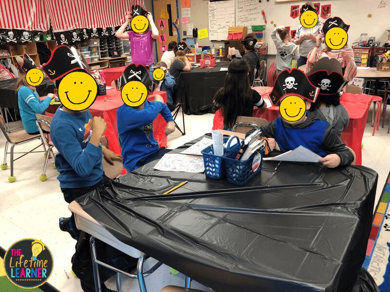 kids dressed as pirates