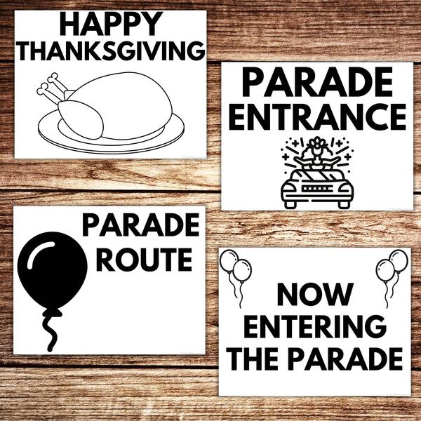 thanksgiving parade posters