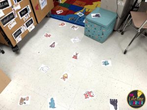 animals scattered all over room