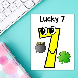 multiplication fact worksheet with scissors and pencils