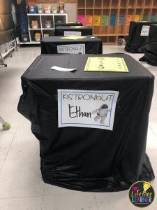 space classroom transformation name tags