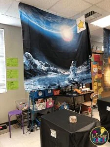 space classroom transformation decorations