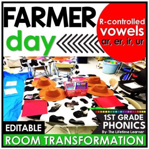 1st Grade Farm Classroom Transformation AR ER IR UR R