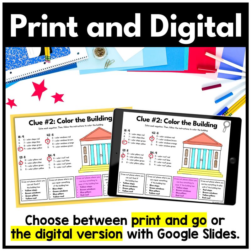 Mail Math Fact Mystery - Image 4