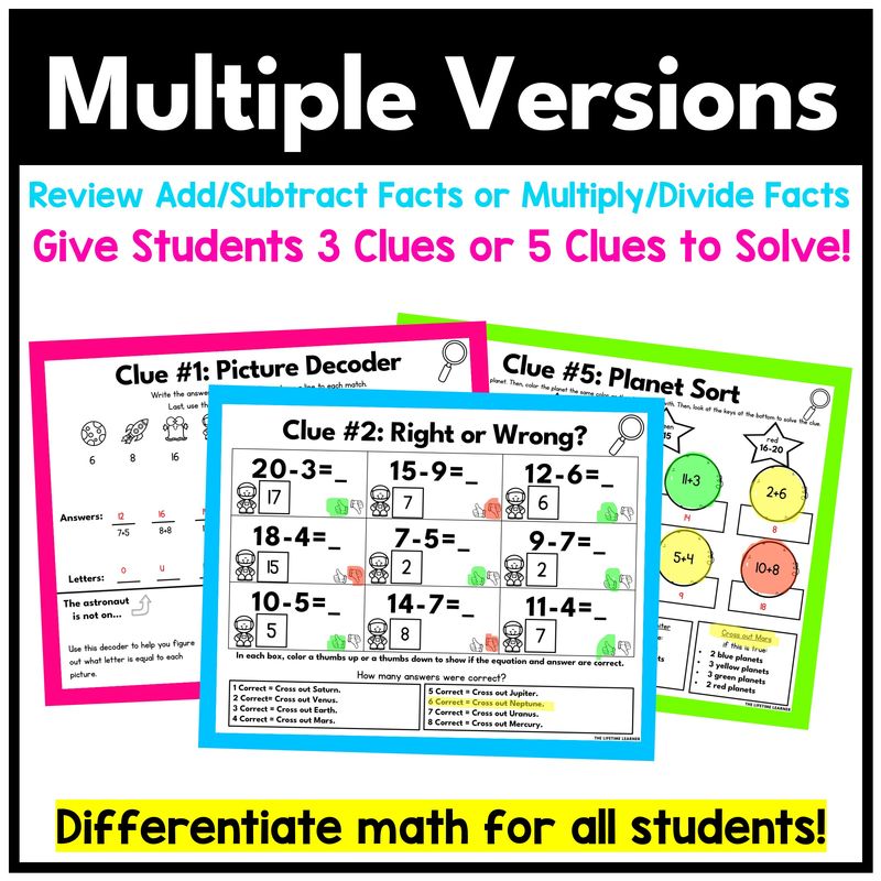 Space Math Fact Mystery - Image 3