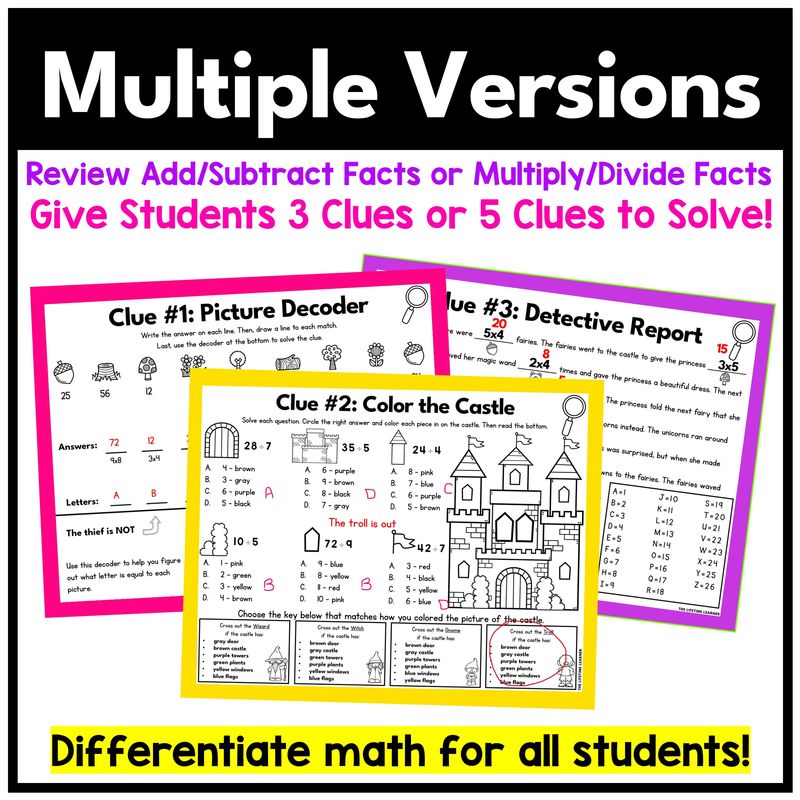 Magic Math Fact Mystery - Image 3