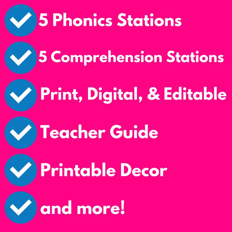 Reading Review 2nd Grade Fall Room Transformation - Image 2
