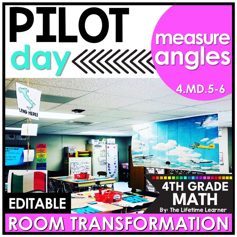 4th Grade Measure Angles with a Protractor Pilot Room Transformation