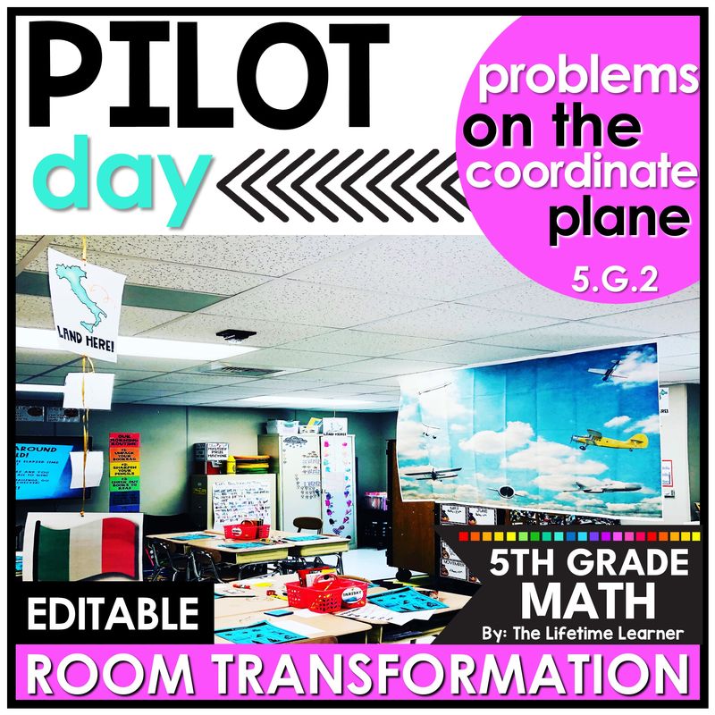 5th Grade Pilot Classroom Transformation Coordinate Plane