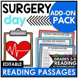 Doctor Reading Comprehension Passages Add On Pack