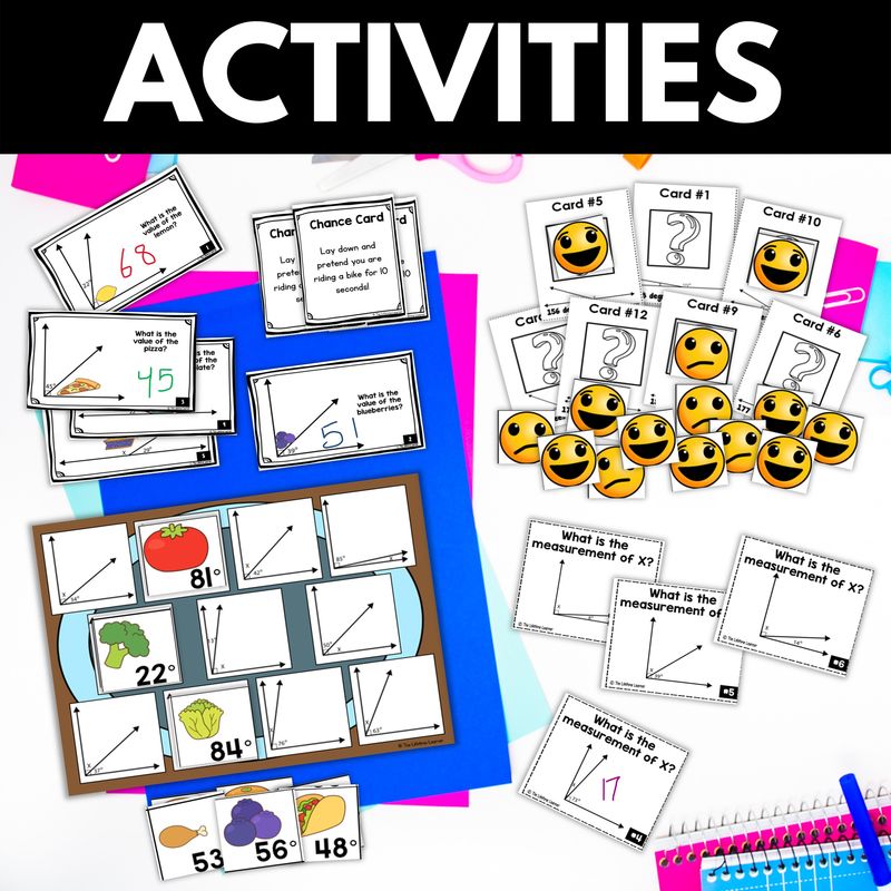 4th Grade Additive Angles Worksheets and Activities - Image 4