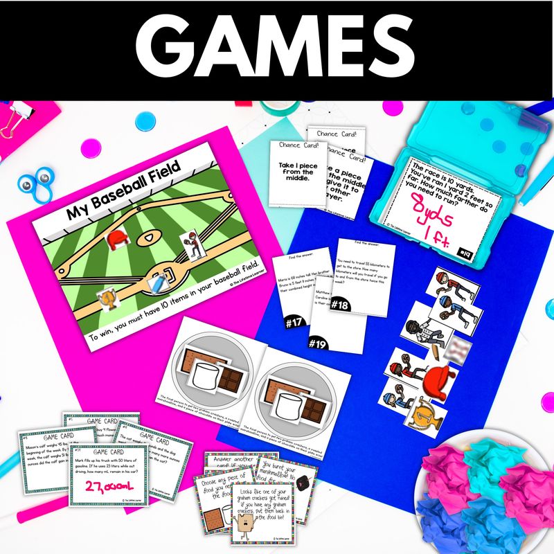 4th Grade Measurement Word Problems Worksheets and Activities - Image 3