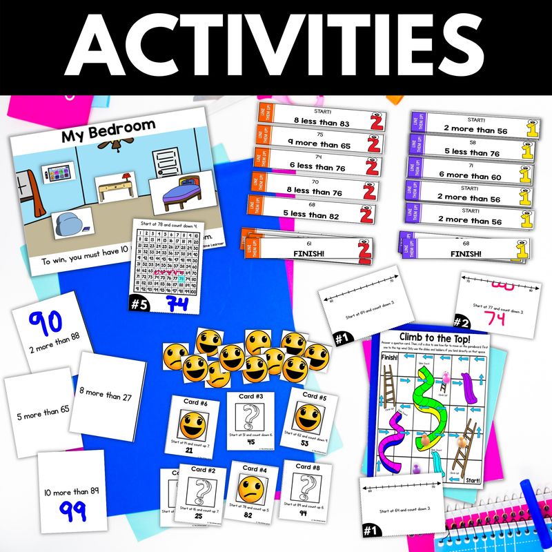 1st Grade Counting On Worksheets - Image 4