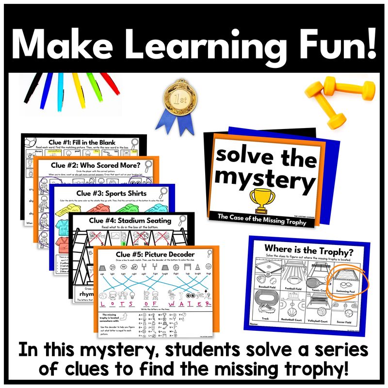 Sports Math Mystery – Kindergarten 1 More 1 Less - Image 2