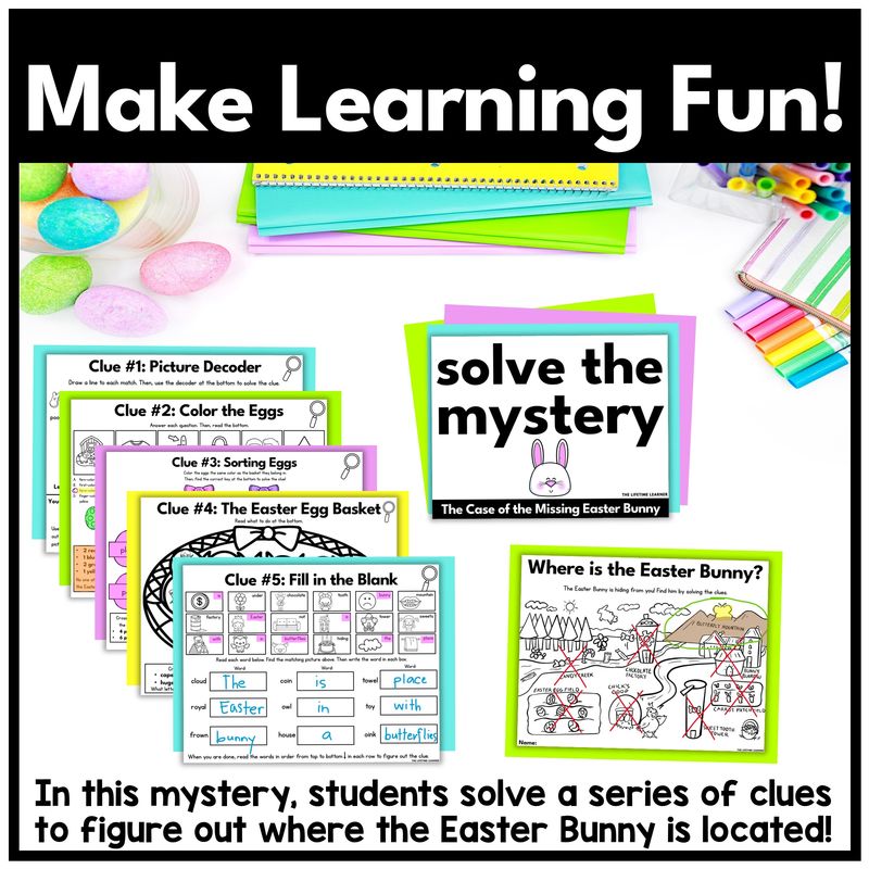 Easter Math Mystery – Kindergarten - Image 2