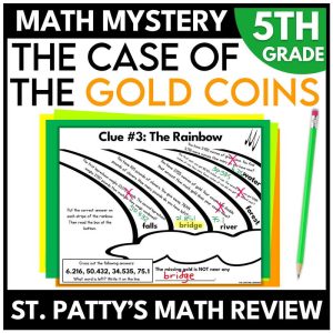 St. Patrick’s Day Math Mystery – 5th Grade