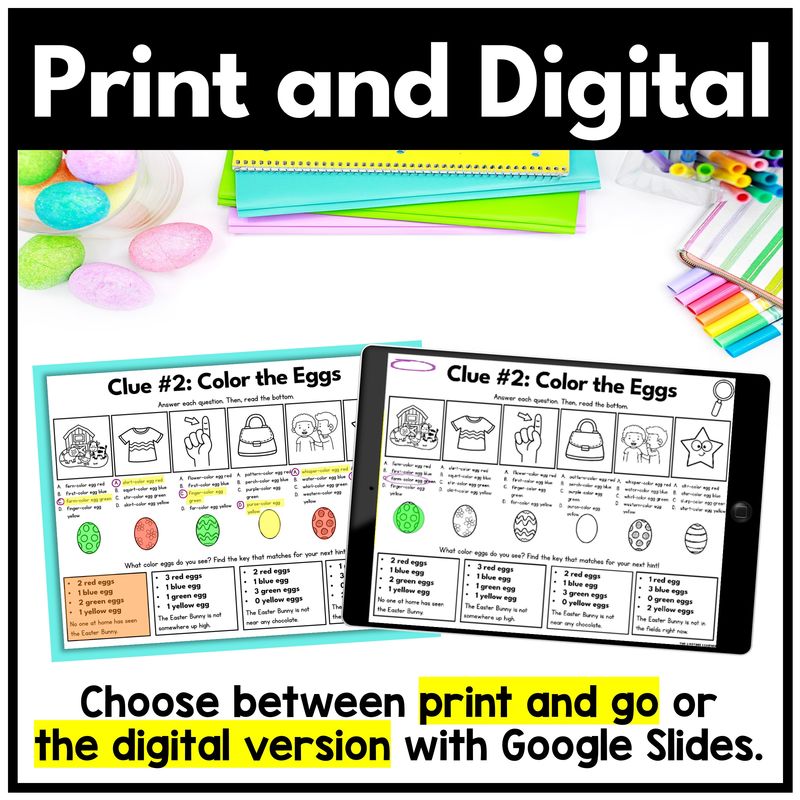 Easter Math Mystery – 5th Grade - Image 4