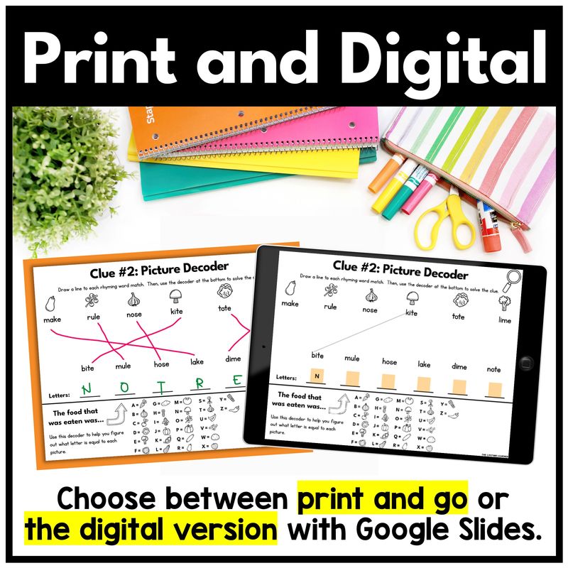 Spring Math Mystery – 1st Grade Math Review - Image 4